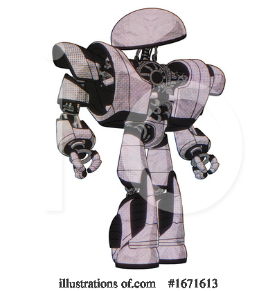 Royalty-Free (RF) Robot Clipart Illustration by Leo Blanchette - Stock Sample #1671613