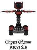 Robot Clipart #1671619 by Leo Blanchette