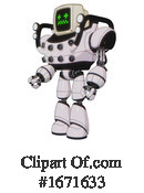 Robot Clipart #1671633 by Leo Blanchette