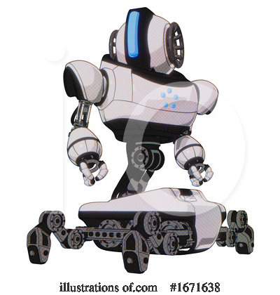 Royalty-Free (RF) Robot Clipart Illustration by Leo Blanchette - Stock Sample #1671638