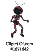 Robot Clipart #1671642 by Leo Blanchette