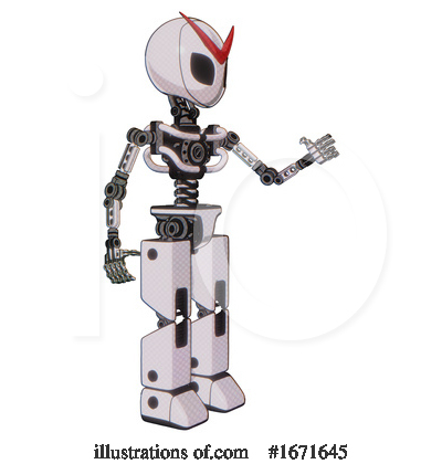 Royalty-Free (RF) Robot Clipart Illustration by Leo Blanchette - Stock Sample #1671645