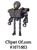 Robot Clipart #1671663 by Leo Blanchette