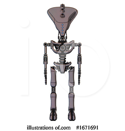 Royalty-Free (RF) Robot Clipart Illustration by Leo Blanchette - Stock Sample #1671691