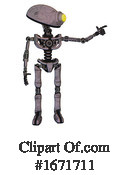 Robot Clipart #1671711 by Leo Blanchette