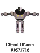 Robot Clipart #1671716 by Leo Blanchette