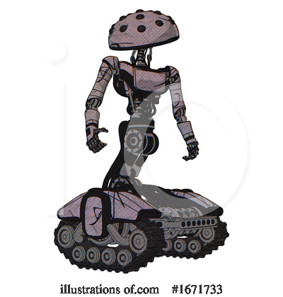 Royalty-Free (RF) Robot Clipart Illustration by Leo Blanchette - Stock Sample #1671733