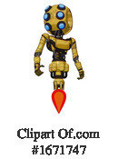 Robot Clipart #1671747 by Leo Blanchette