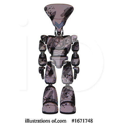 Royalty-Free (RF) Robot Clipart Illustration by Leo Blanchette - Stock Sample #1671748