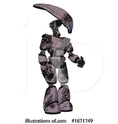 Royalty-Free (RF) Robot Clipart Illustration by Leo Blanchette - Stock Sample #1671749