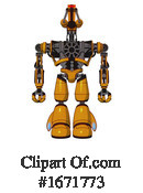 Robot Clipart #1671773 by Leo Blanchette
