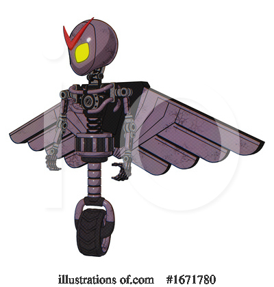 Royalty-Free (RF) Robot Clipart Illustration by Leo Blanchette - Stock Sample #1671780