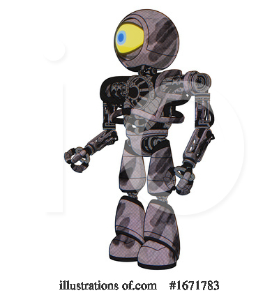 Royalty-Free (RF) Robot Clipart Illustration by Leo Blanchette - Stock Sample #1671783