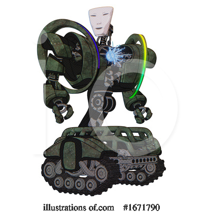 Royalty-Free (RF) Robot Clipart Illustration by Leo Blanchette - Stock Sample #1671790