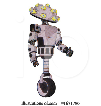 Royalty-Free (RF) Robot Clipart Illustration by Leo Blanchette - Stock Sample #1671796