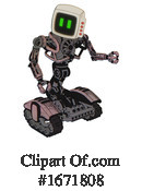 Robot Clipart #1671808 by Leo Blanchette