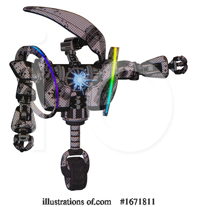Royalty-Free (RF) Robot Clipart Illustration by Leo Blanchette - Stock Sample #1671811