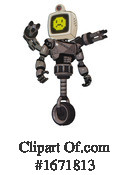 Robot Clipart #1671813 by Leo Blanchette