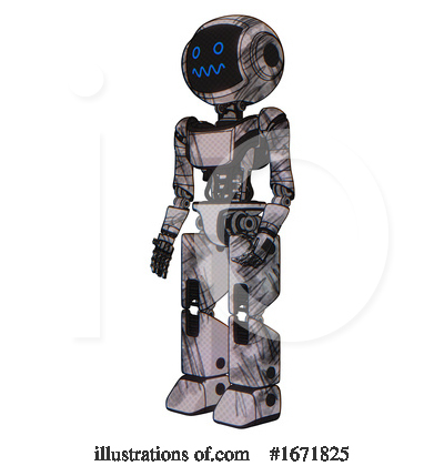 Royalty-Free (RF) Robot Clipart Illustration by Leo Blanchette - Stock Sample #1671825