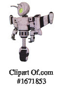 Robot Clipart #1671853 by Leo Blanchette