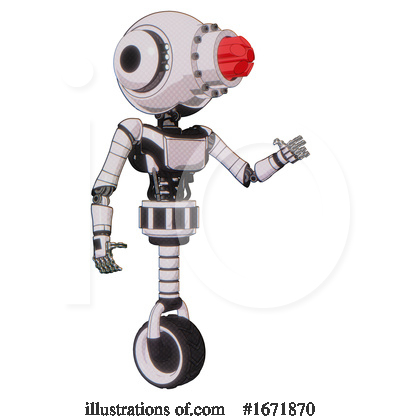 Royalty-Free (RF) Robot Clipart Illustration by Leo Blanchette - Stock Sample #1671870