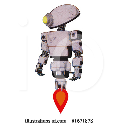 Royalty-Free (RF) Robot Clipart Illustration by Leo Blanchette - Stock Sample #1671878