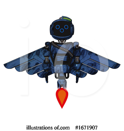 Royalty-Free (RF) Robot Clipart Illustration by Leo Blanchette - Stock Sample #1671907