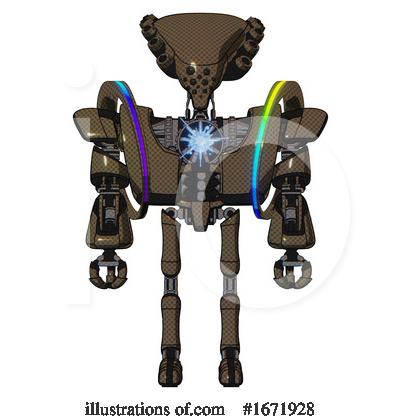 Royalty-Free (RF) Robot Clipart Illustration by Leo Blanchette - Stock Sample #1671928