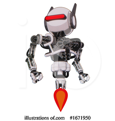 Royalty-Free (RF) Robot Clipart Illustration by Leo Blanchette - Stock Sample #1671950