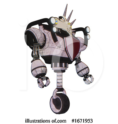 Royalty-Free (RF) Robot Clipart Illustration by Leo Blanchette - Stock Sample #1671953