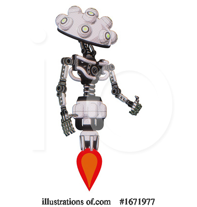 Royalty-Free (RF) Robot Clipart Illustration by Leo Blanchette - Stock Sample #1671977