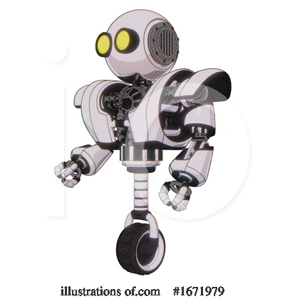 Royalty-Free (RF) Robot Clipart Illustration by Leo Blanchette - Stock Sample #1671979