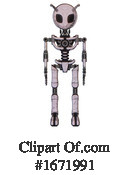 Robot Clipart #1671991 by Leo Blanchette