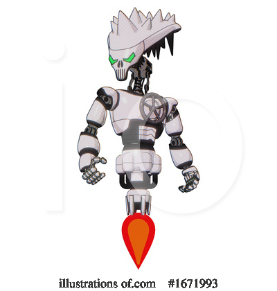 Royalty-Free (RF) Robot Clipart Illustration by Leo Blanchette - Stock Sample #1671993