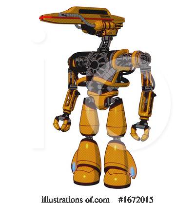 Royalty-Free (RF) Robot Clipart Illustration by Leo Blanchette - Stock Sample #1672015