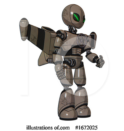 Royalty-Free (RF) Robot Clipart Illustration by Leo Blanchette - Stock Sample #1672025
