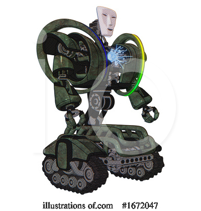 Royalty-Free (RF) Robot Clipart Illustration by Leo Blanchette - Stock Sample #1672047