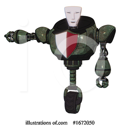 Royalty-Free (RF) Robot Clipart Illustration by Leo Blanchette - Stock Sample #1672050