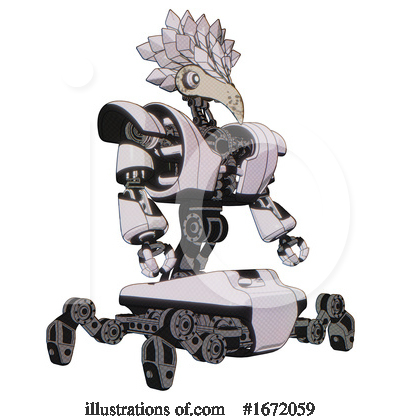 Royalty-Free (RF) Robot Clipart Illustration by Leo Blanchette - Stock Sample #1672059
