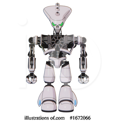 Royalty-Free (RF) Robot Clipart Illustration by Leo Blanchette - Stock Sample #1672066