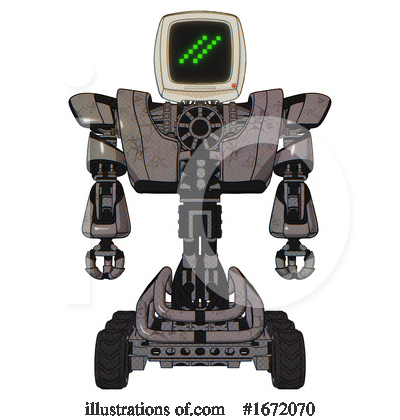 Royalty-Free (RF) Robot Clipart Illustration by Leo Blanchette - Stock Sample #1672070