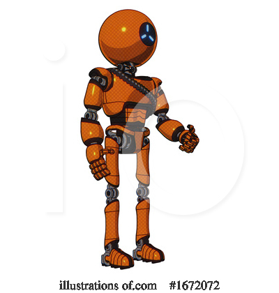 Royalty-Free (RF) Robot Clipart Illustration by Leo Blanchette - Stock Sample #1672072