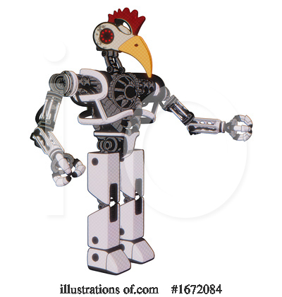 Royalty-Free (RF) Robot Clipart Illustration by Leo Blanchette - Stock Sample #1672084
