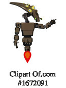 Robot Clipart #1672091 by Leo Blanchette