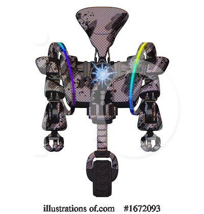 Royalty-Free (RF) Robot Clipart Illustration by Leo Blanchette - Stock Sample #1672093