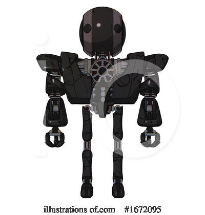 Royalty-Free (RF) Robot Clipart Illustration by Leo Blanchette - Stock Sample #1672095