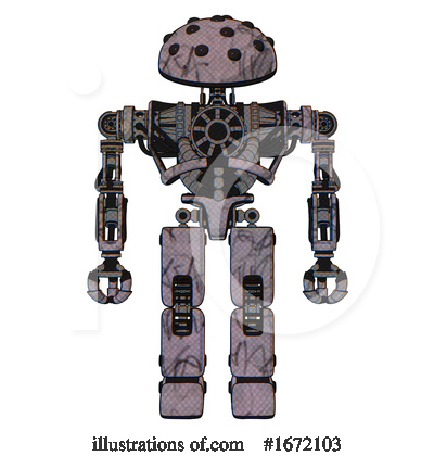 Royalty-Free (RF) Robot Clipart Illustration by Leo Blanchette - Stock Sample #1672103