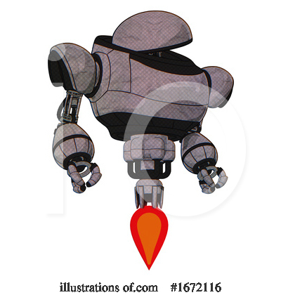Royalty-Free (RF) Robot Clipart Illustration by Leo Blanchette - Stock Sample #1672116