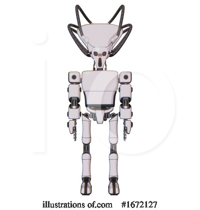 Royalty-Free (RF) Robot Clipart Illustration by Leo Blanchette - Stock Sample #1672127