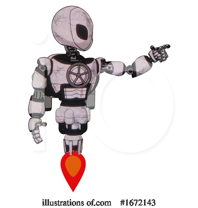 Royalty-Free (RF) Robot Clipart Illustration by Leo Blanchette - Stock Sample #1672143